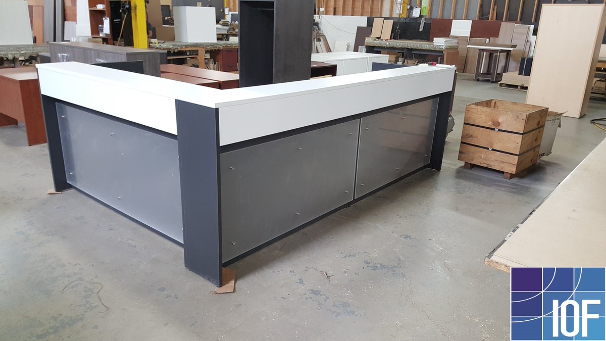 IOF_Furniture's tweet photo. Made-To-Order: We love custom making Reception Units! #OfficeFurniture #CustomFurniture #Furniture #Office #BusinessFurniture #Casegoods #Reception #ReceptionUnit #CustomReception #F4F https://t.co/dLI5of0a1j