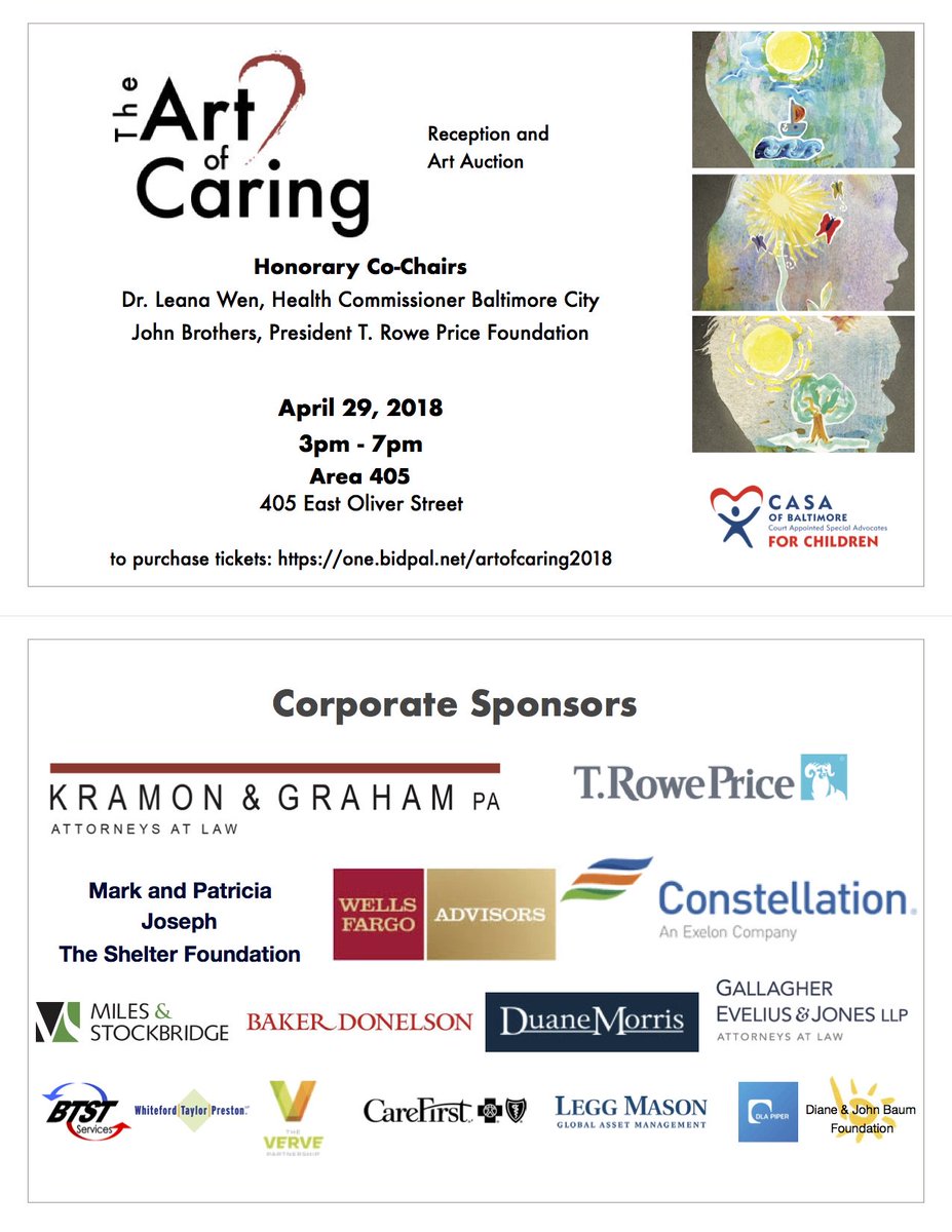 The Art of Caring 4/29/18 3 pm - 7 pm <a href="/Area405/">FourForce</a>