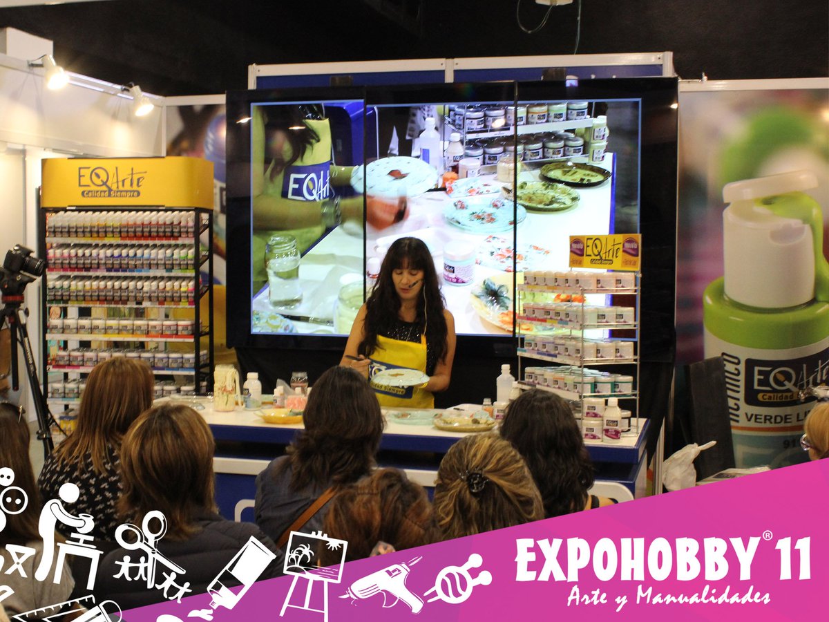 EXPOHOBBY's tweet photo. Venis a EXPOHOBBY "Arte y Manualidades"? No te pierdas las actividades! Demostraciones en vivo, hágalos y llévelos, seminarios y mucho más!! Te esperamos!!
Del 13 al 16 de abril, de 13 a 20 Hs. Centro Costa Salguero #Expohobby #Arte #Manualidades https://t.co/GWMYYnT0lO