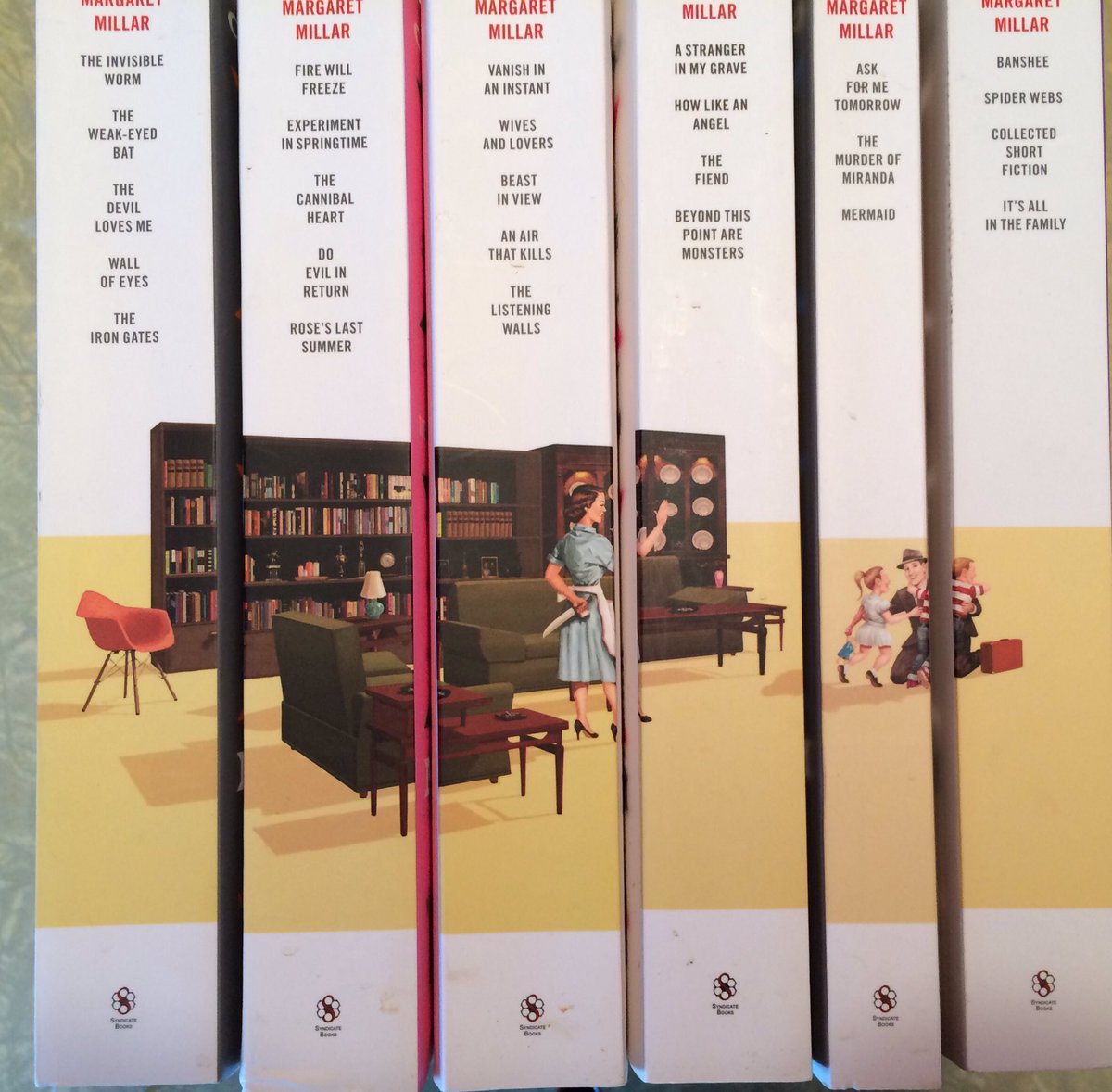arkhamlibrarian's tweet photo. Just got the final volume of the Collected Margaret Millar. Devastating, delicate, brutal, beautiful. One of my favorite writers. https://t.co/3rc6ZEes39