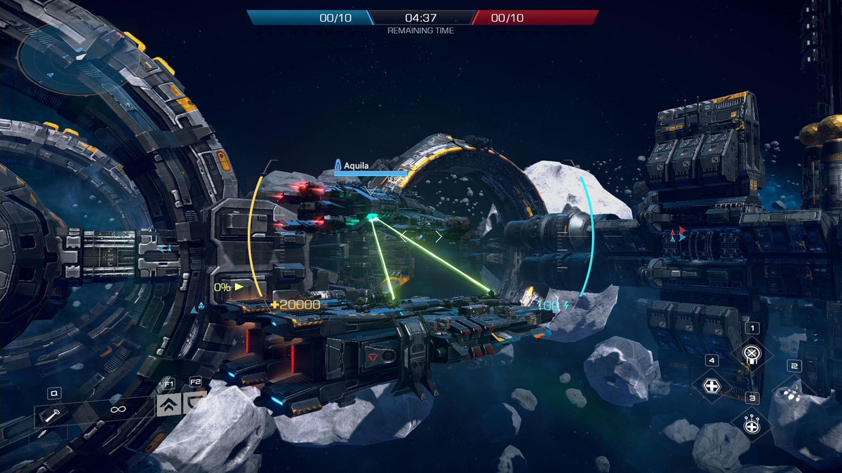 Fringe_Wars's tweet photo. Some ships do not require to reload bullets. They can also fire rapidly but in exchange, the damage they deal isn’t too devastating. Do you prefer rapid fire with little damage or slow fire with great amount of damage? #FringeWars #indiegame #PVP #spacebattle https://t.co/o8zWaqVDur