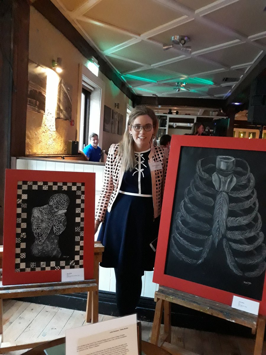 KerryETB's tweet photo. #KerryETB great art on show. Well done #KCFE Art Students https://t.co/LzdOuQ3vAA