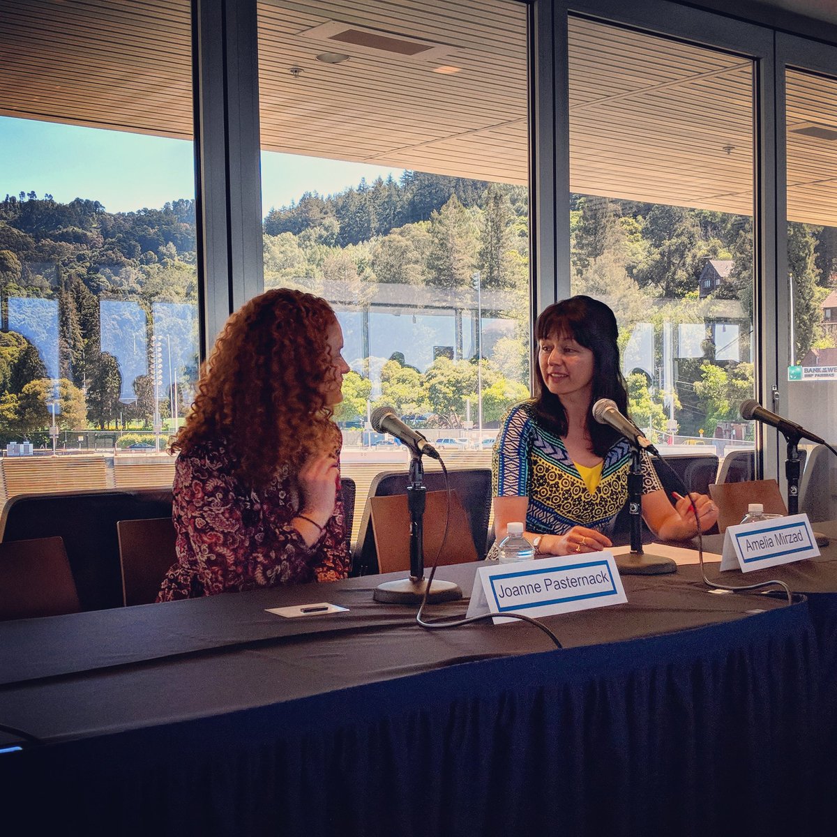 Our very own Amelia Miazad of <a href="/BerkLawBusiness/">Berkeley Center for Law and Business</a> interviews Joanne Pasternack, executive director of the <a href="/warriors/">Golden State Warriors</a> community foundation, on the future of corporate social responsibility in sports! #BerkeleyLawSports