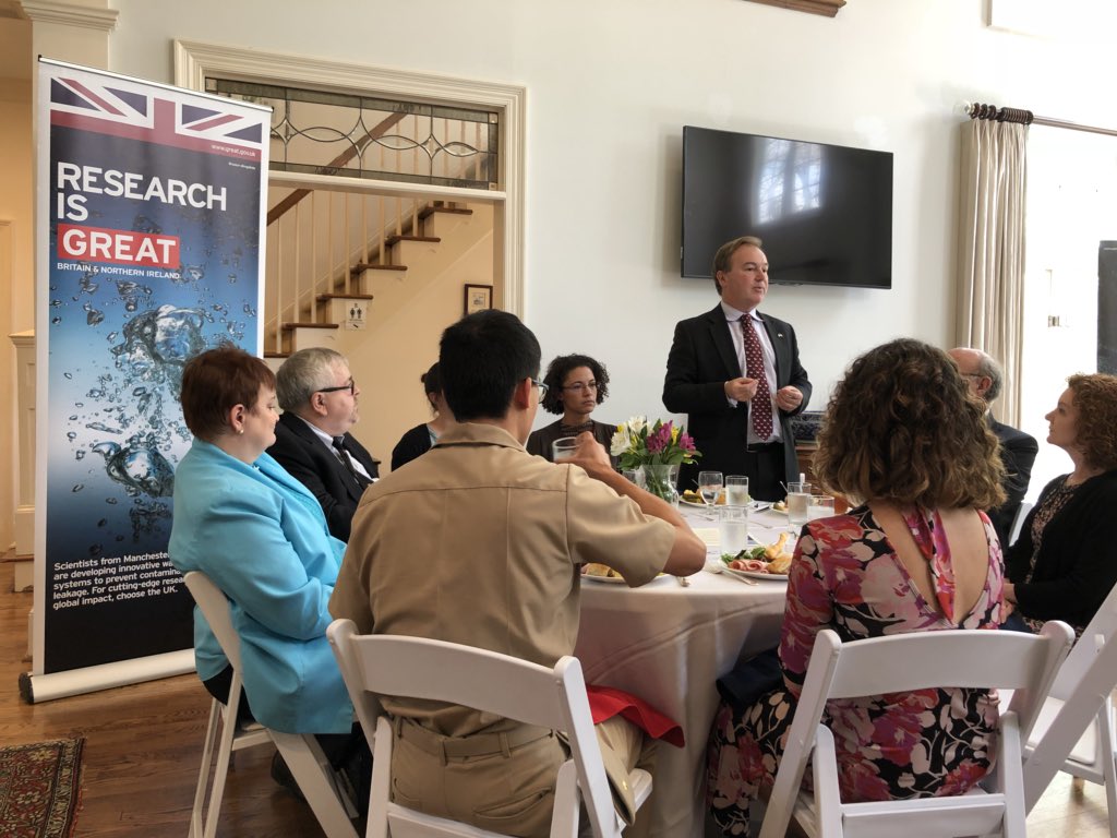 GBWeekend's tweet photo. Listening to @PilmoreBedford launch #BritsBioTech, connecting the British and Georgia life sciences network. And the 2nd day of #GBWeekend. @tradegovukATL @UKinAtlanta @tradegovukUSA https://t.co/sOk0igjPv6