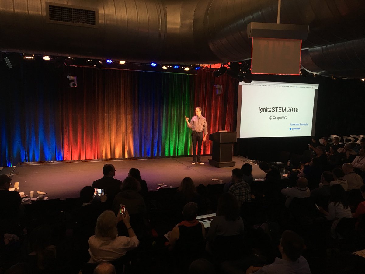 Principal_H's tweet photo. @jrochelle taking the stage at @ignite_stem #igniteSTEM2018 https://t.co/XKaBxGKXHT