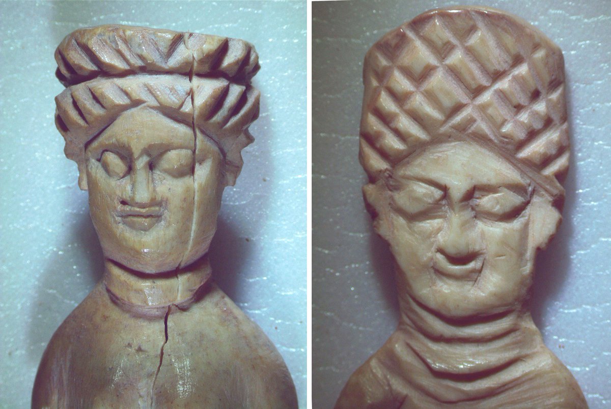 pennartifactlab's tweet photo. Ancient faces from Nippur, Iraq in the @pennmuseum Middle East Galleries, opening on April 21. https://t.co/5VnBF3Lcc4 #DigThePast #MiddleEastGalleries https://t.co/nfOoxMwvpQ
