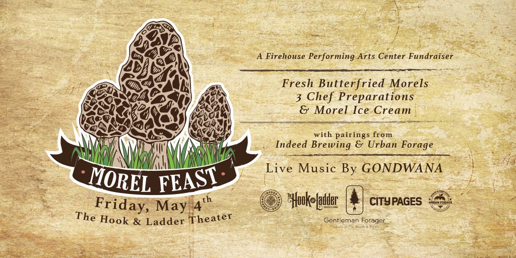 TheHookMpls's tweet photo. Morel Feast tickets are on-sale now! Make your reservations today --> https://t.co/4sTF1YNibM #Morel #morels #Morelmushroom #MorelFeast #Foodie #Minneapolis #Minnesota - @indeedbrewing @urbanforage @citypages #Fundraiser #Nonprofit #theater @TheHookMpls https://t.co/E82zLn0jFf