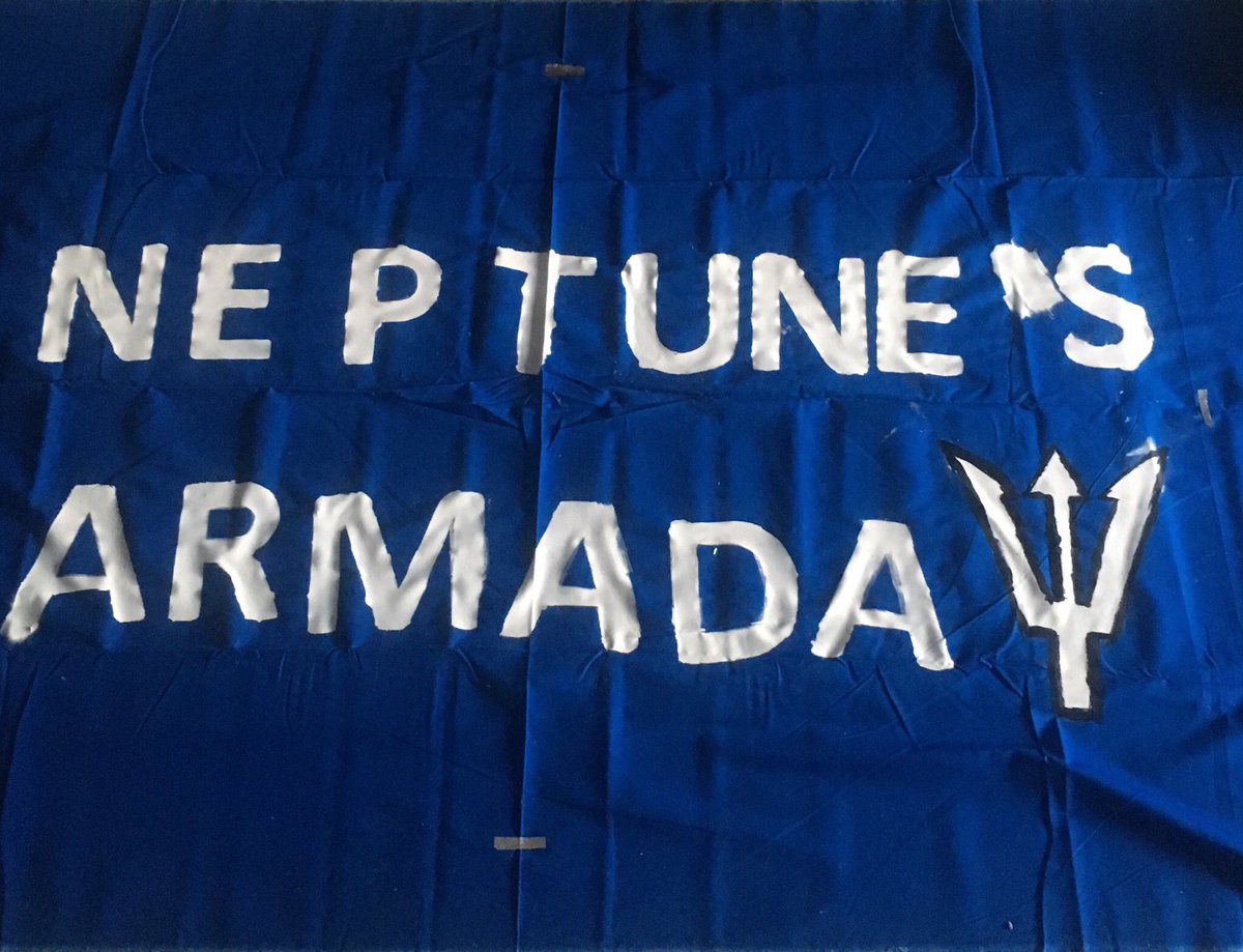 NeptunesArmada's tweet photo. We added a trident #vbcityfc #supportlocalsoccer #npsl #VBCTID #readyformay https://t.co/S4HTfmnCe8