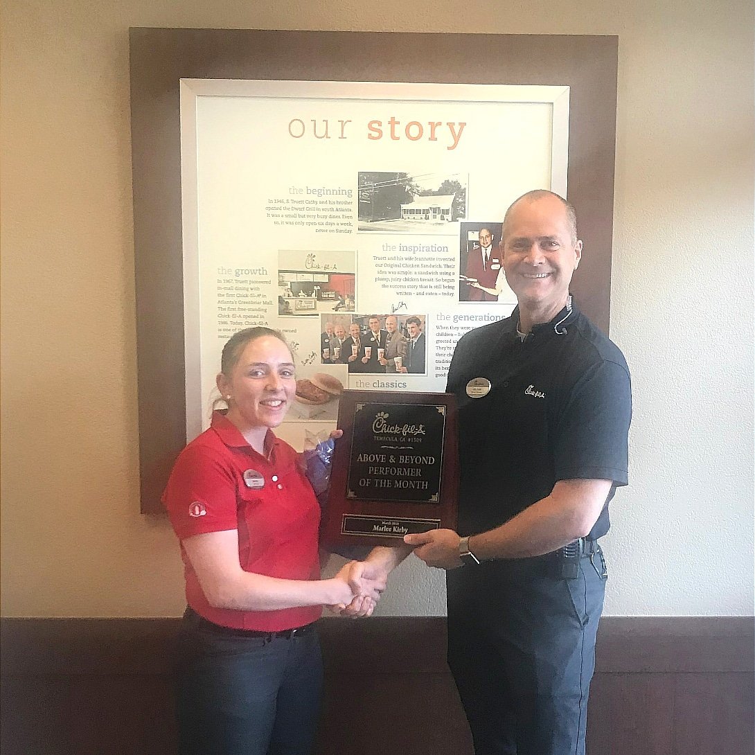 Chick-fil-A Temecula tweet media