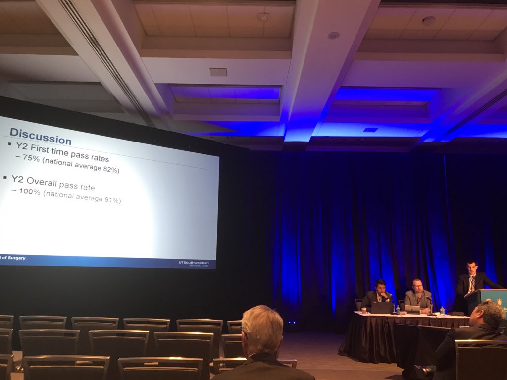 Fantastic talk by Josh Weis at #SAGES2018 on our FES curriculum <a href="/UTSW_Surgery/">UTSW Surgery</a> #UTSW #SAGESchampions