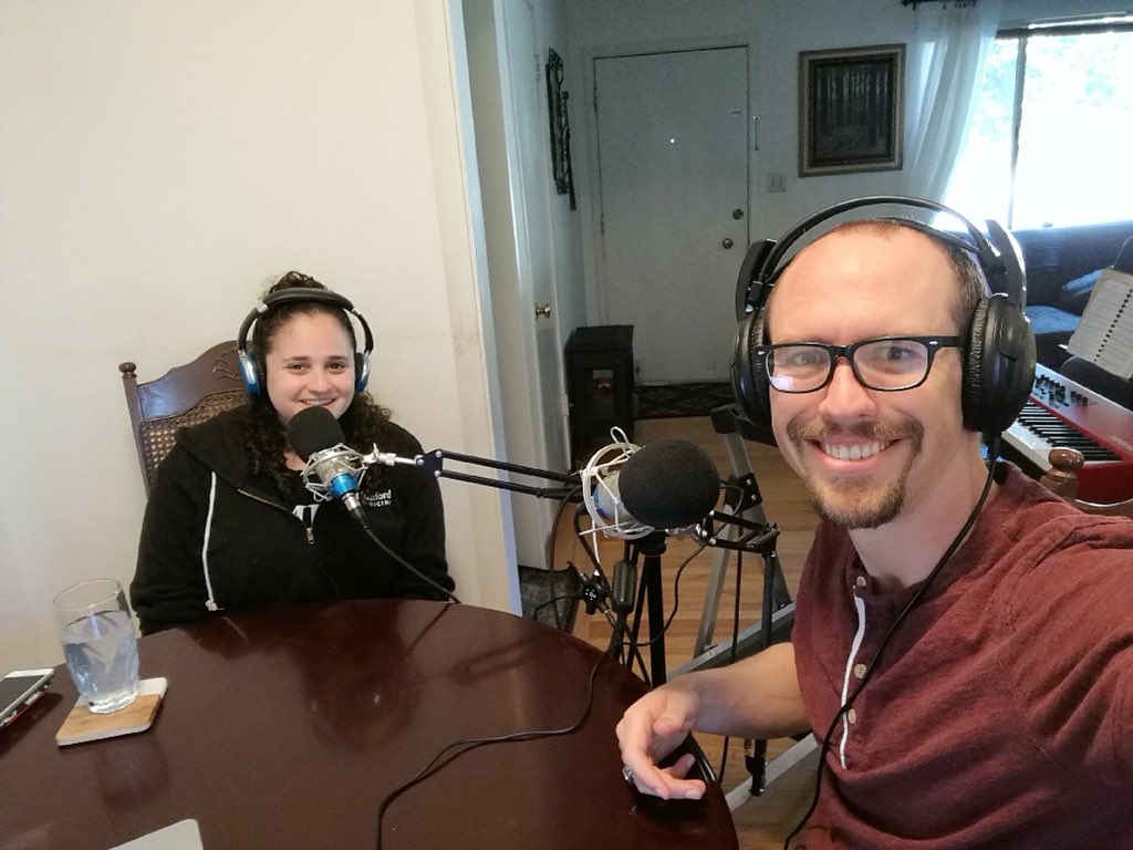 psyched_podcast's tweet photo. We had fun doing our first remote interview with @CoherenceMed today! Clearly we dressed up for the occasion...#beinterviewedbyus  @PsychTimes cc @davidcarreon https://t.co/YiOioSTy6h