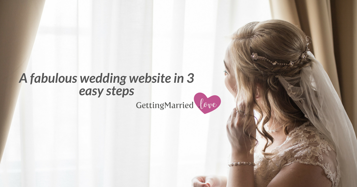 getmarriedlove's tweet photo. Create a fabulous wedding website in five minutes by following three easy steps. Visit https://t.co/1VSm82XQxS to find out how you can create your own personalised wedding website. https://t.co/s0ugHY5hDs