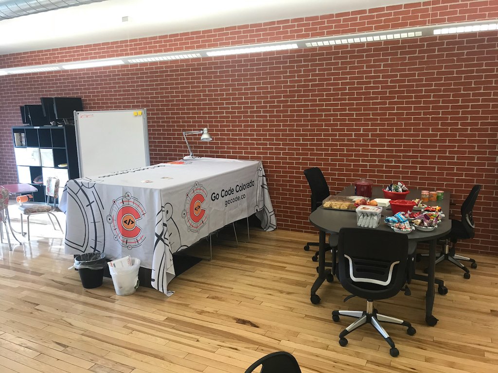 Colorado_BIC's tweet photo. #GoCodeColorado in Colorado Springs is ready! #GoCodeCoS https://t.co/UODiOK64uk