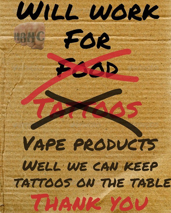 1inkednerd's tweet photo. Having fun on this Friday the 13th?
Keep it cloudy VapeFam 💨🔞💨🔞
#vaping💨 #vapingfriends #vapun #vapingcommunity #vapingfamily #vapefeed #vapenation #vape #vapelife #vapelifestyle #vapestagram #vapecommunity #instavape #vapedaily #vapesociety #tattoos #tattoomemes https://t.co/fes3rxw75M