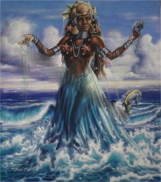 DiosasHadas's tweet photo. #Yemayá fue creada por #Olofi y ha existido desde el inicio de la creación. Junto a su esposo #Obbatalá, dio vida los demás #orishas, por lo que se le conoce como #DiosaMadre por excelencia
https://t.co/HdwiyN9VHa https://t.co/941cSExREj