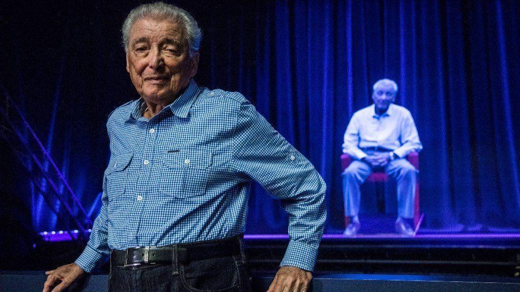 chicagotribune's tweet photo. “My job is to go around all over and try to convince people to stop hating each other.”

Aaron Elster, one of the Chicago area’s most visible and eloquent Holocaust survivors and social activists, died Wednesday at age 86 https://t.co/o8ffWzICdv https://t.co/oNiRoUC7uL