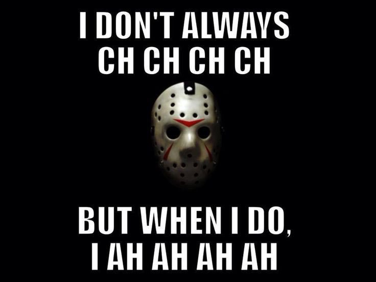 Be safe out there people! It’s #FridayThe13th!! Hahaha

For the record, this movie right here traumatized me for life! FOR LIFE! I still can’t go into the woods without thinking of it!😱#WhenYouThinkYoureOldEnoughToWatchScaryMoviesButYoureNot #YoureReallyReallyNot😳😂