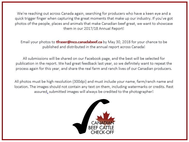 **HEY SHUTTERBUGS** Check out our 2017-18 Annual Report Photo Contest! #cdnbeef #cdnag #cowpics #cowsoftwitter