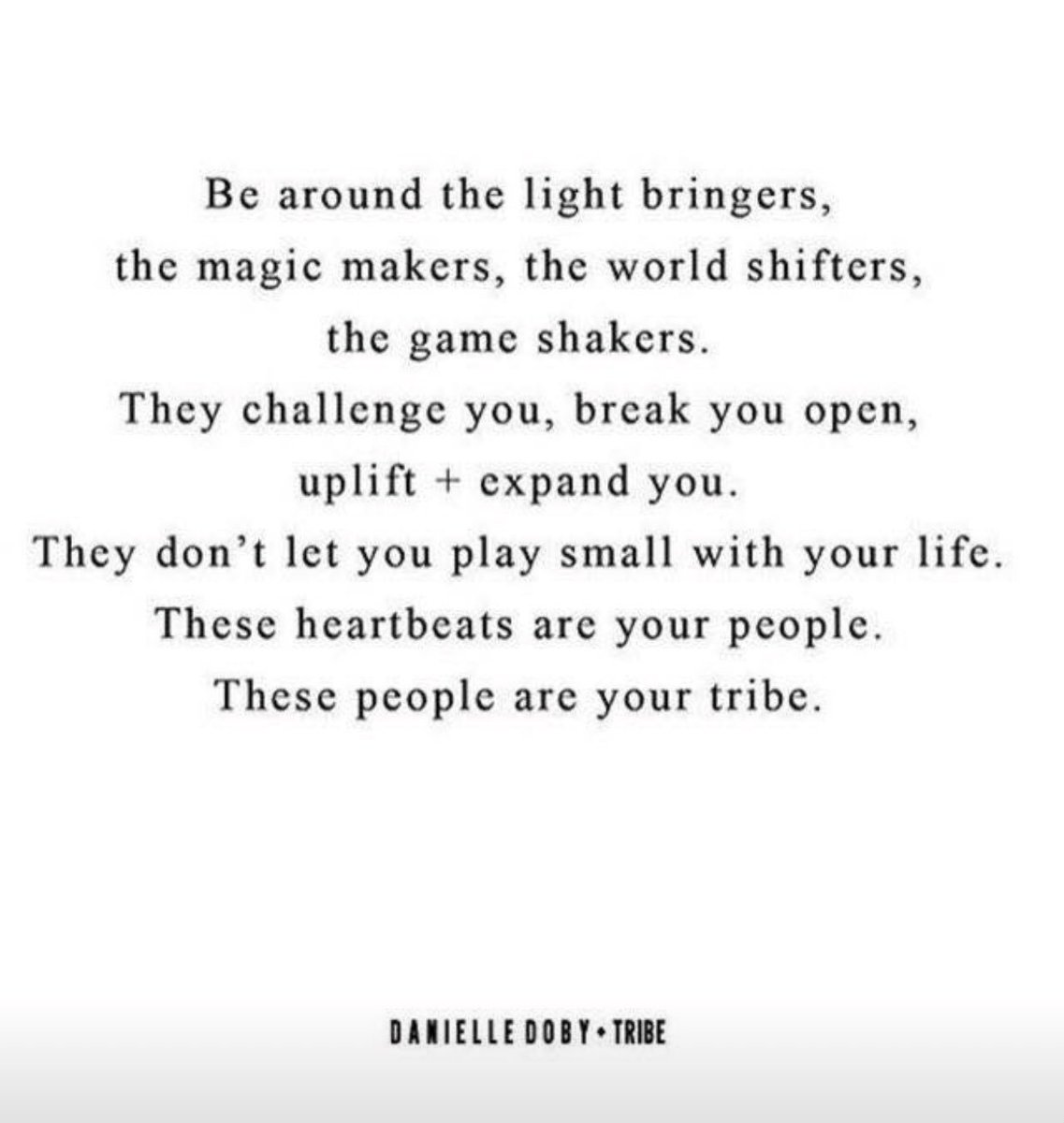 All the “ers” #tribe #notsmallbebig
