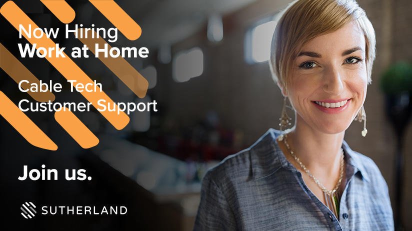 WAHCloudSource's tweet photo. Sutherland is #hiring motivated #WAH Customer Support professionals. #Apply Now! https://t.co/Z0iIZdJvGy https://t.co/9yFU7UtYLI