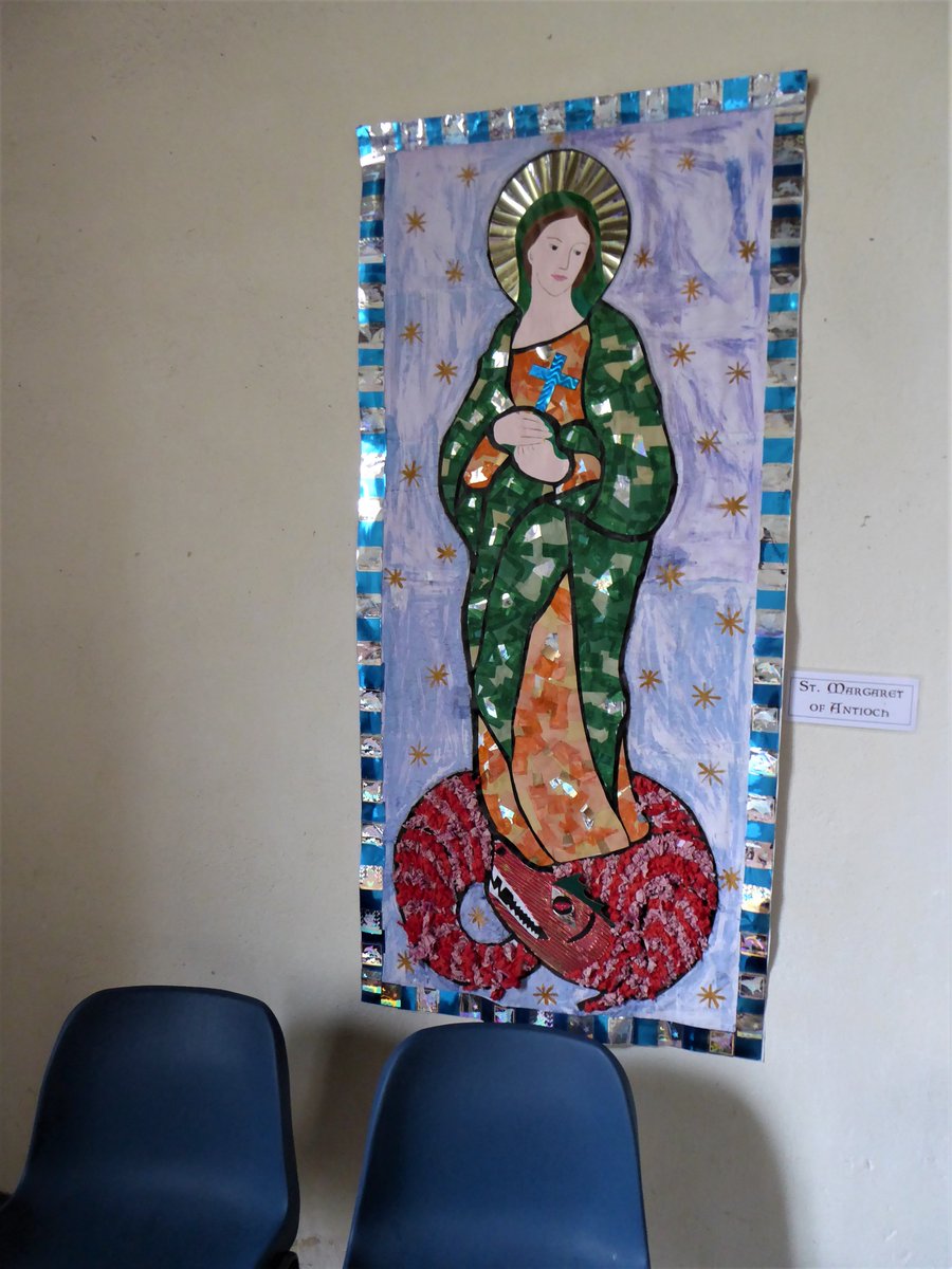 But it was held at bay by the colours inside.