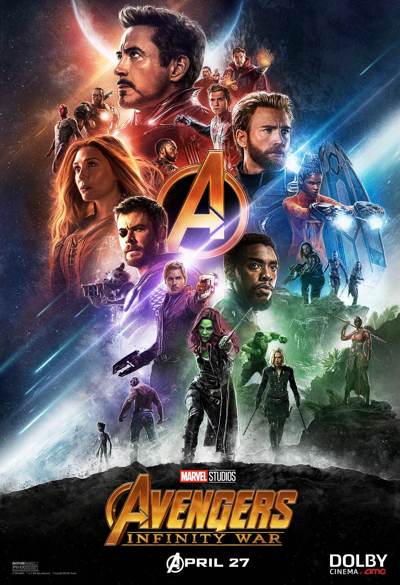 Avengers: Infinity War posters assemble the team