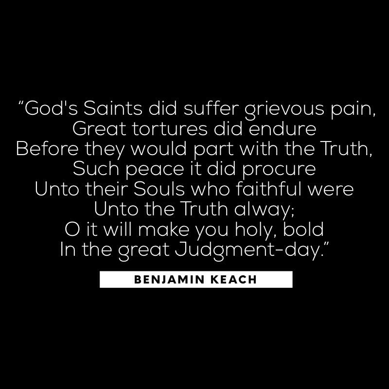 Keach on suffering in The Banquetting-House (1692).