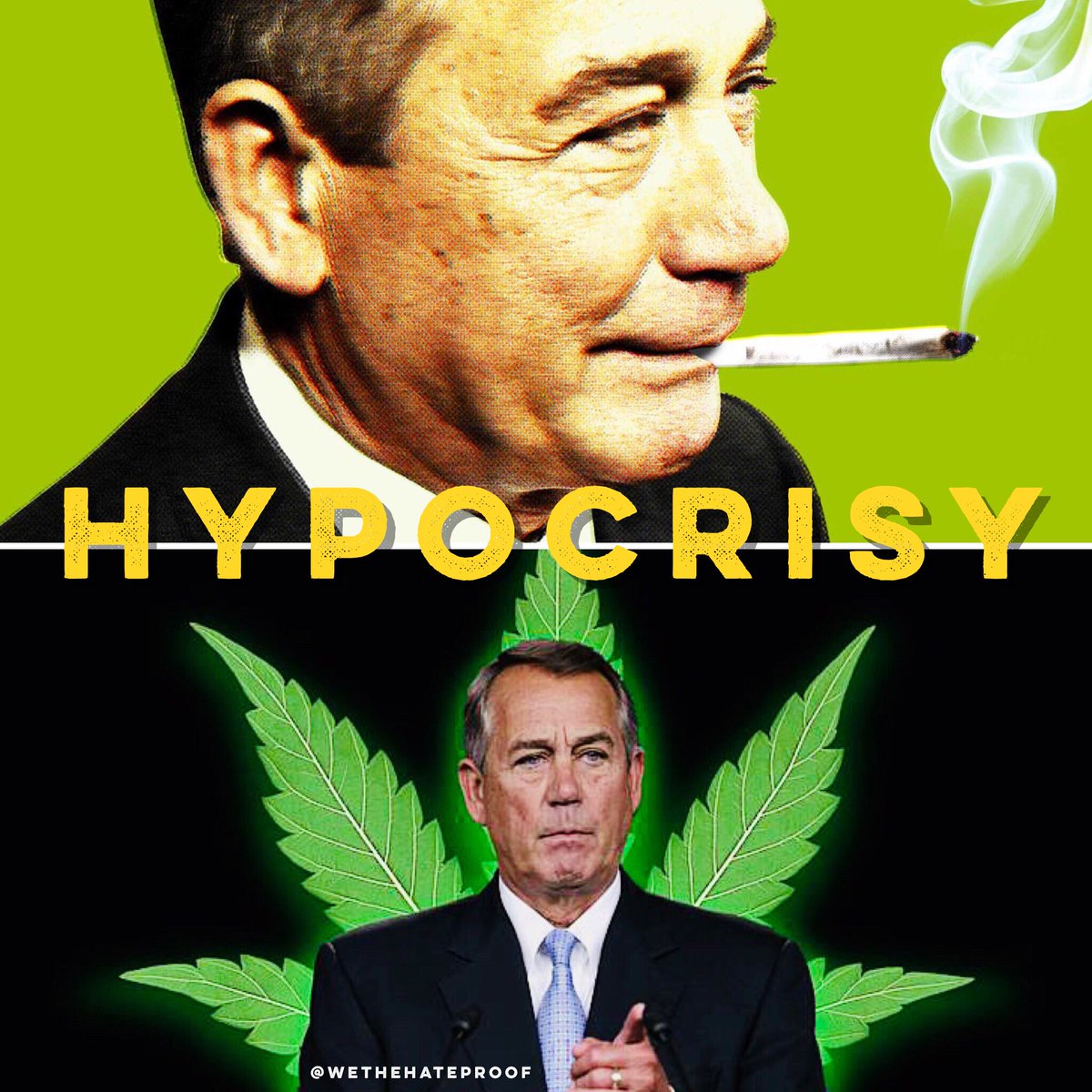 WeTheHateproof's tweet photo. We can’t have it both ways. Some profiting and some behind bars. November is coming. #cannabis #WarOnDrugs #Hypocrisy #hateproof #wethehateproof #blm #racism @VanJones68 @ShaunKing https://t.co/KtAsxzDj0n