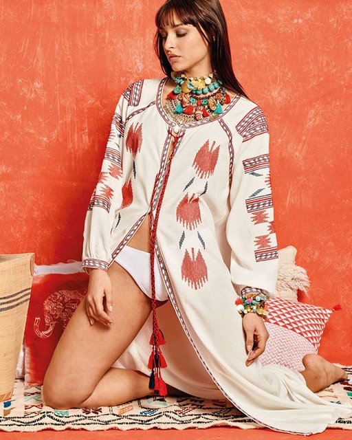 RockClubSA's tweet photo. Folklore Maxi white Dress 
with Embroidered Balloon Sleeves.
Bohemian style goes one step further.
Clothes that remind traditional costu... https://t.co/EsybXzjNJw