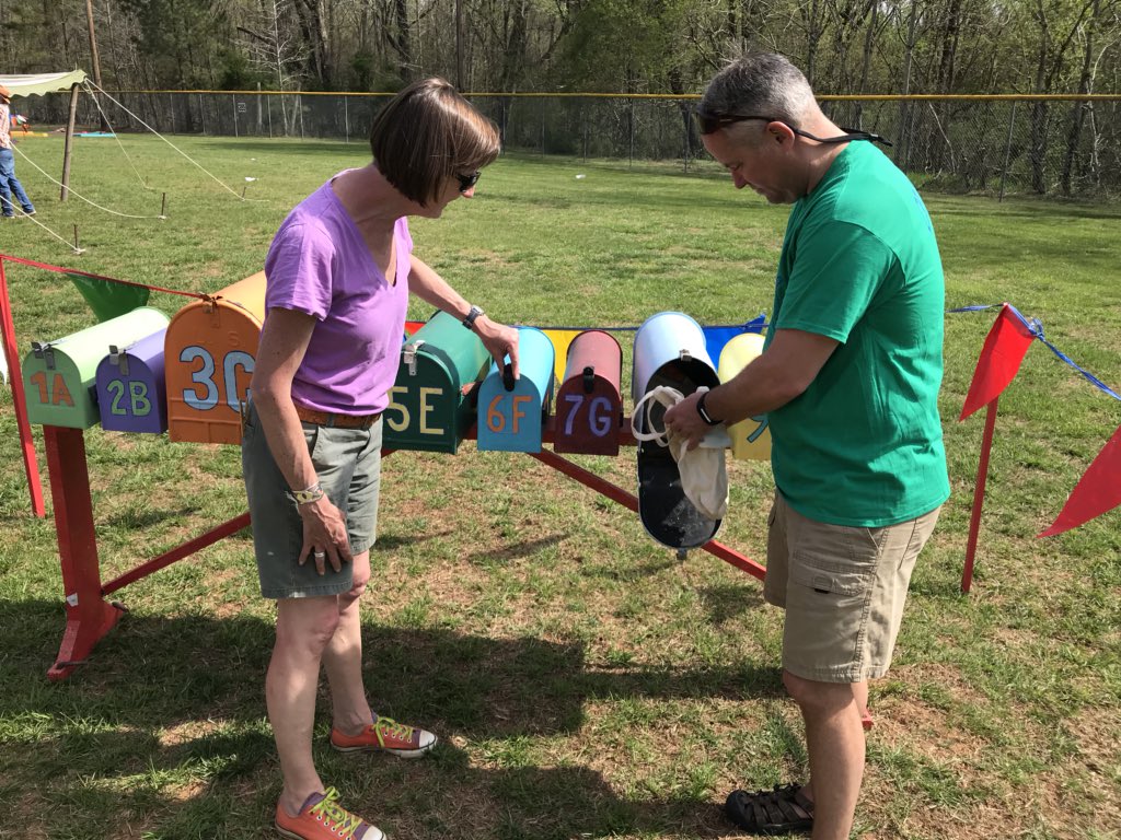chathamarts's tweet image. Check them out! @chathamarts Board Members working hard (and having fun!) to prepare for tomorrow’s festivities at #ClydeFest2018!