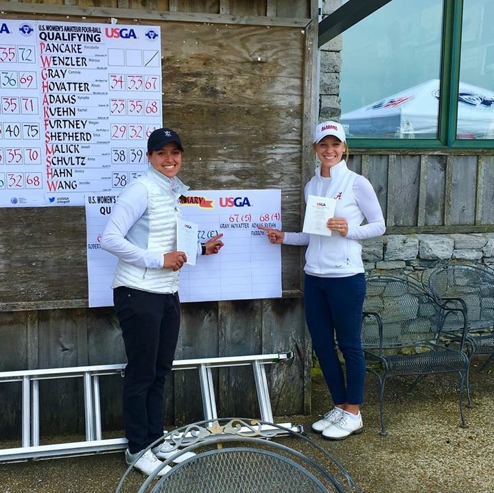 '<a href="/NorthRiverYC/">NorthRiverYacht Club</a> Member, Cammie Gray-Bentley with her partner, Alison Hovater, qualified for the <a href="/USGA/">USGA</a> 4-ball Championship to be held in May! It was played on Wednesday in Dixon, TN at Greystone Golf Club. Congrats and best of luck Cammie!