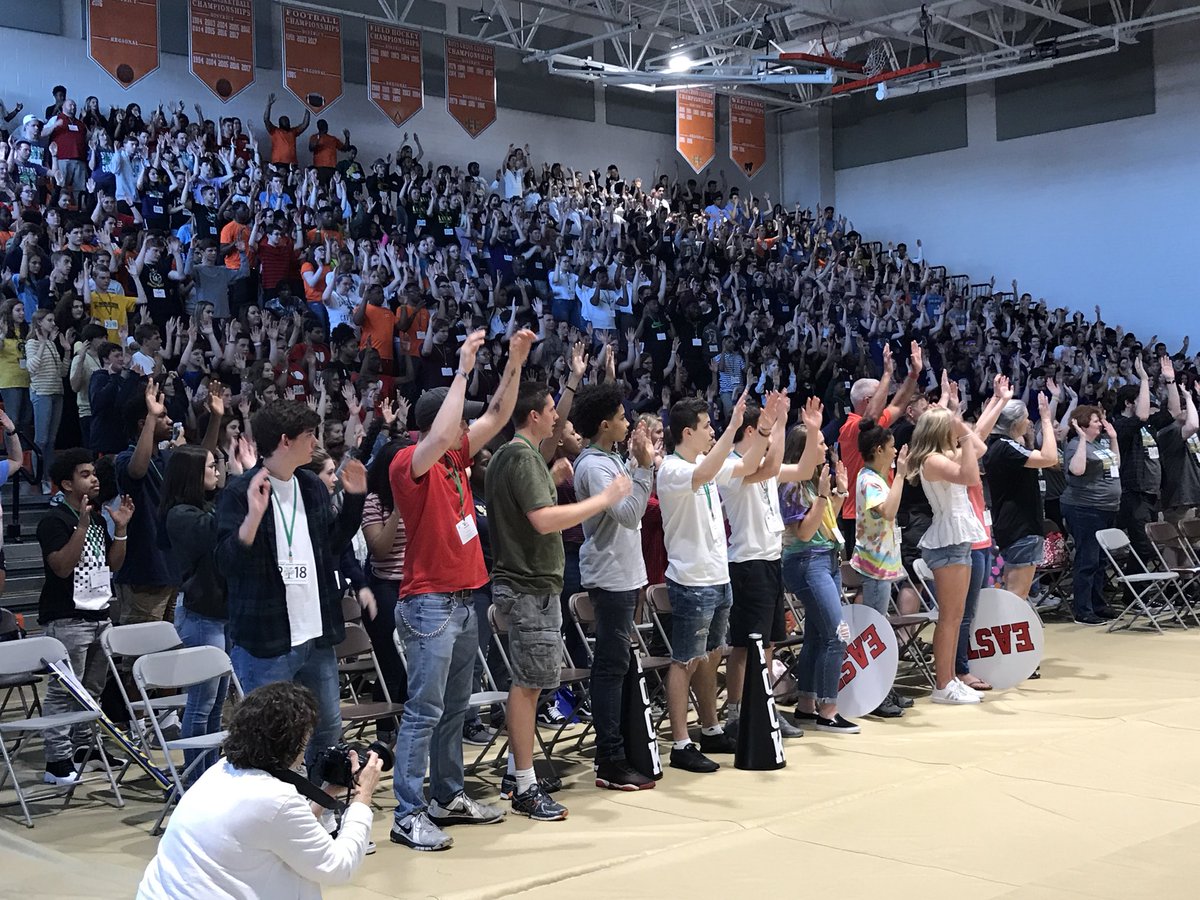 DrJamesLane's tweet photo. #slc18 @Monacan_Chiefs   Awesome start!  Thanks to our students for organizing!!! https://t.co/nOdBk5vnUL