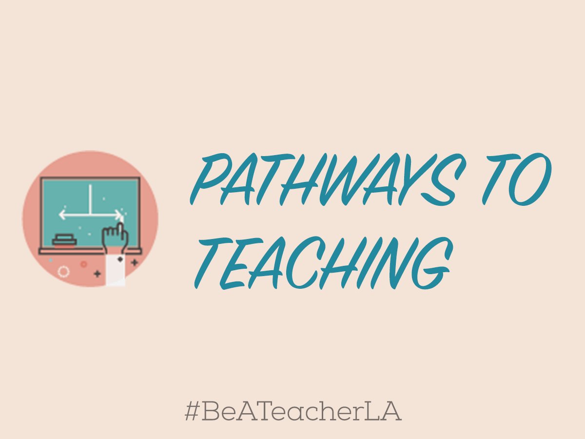 Are you (or someone you know) thinking about entering the education field? Learn how to achieve your goals at BeATeacherLA.com! #BeATeacherLA #LaEd