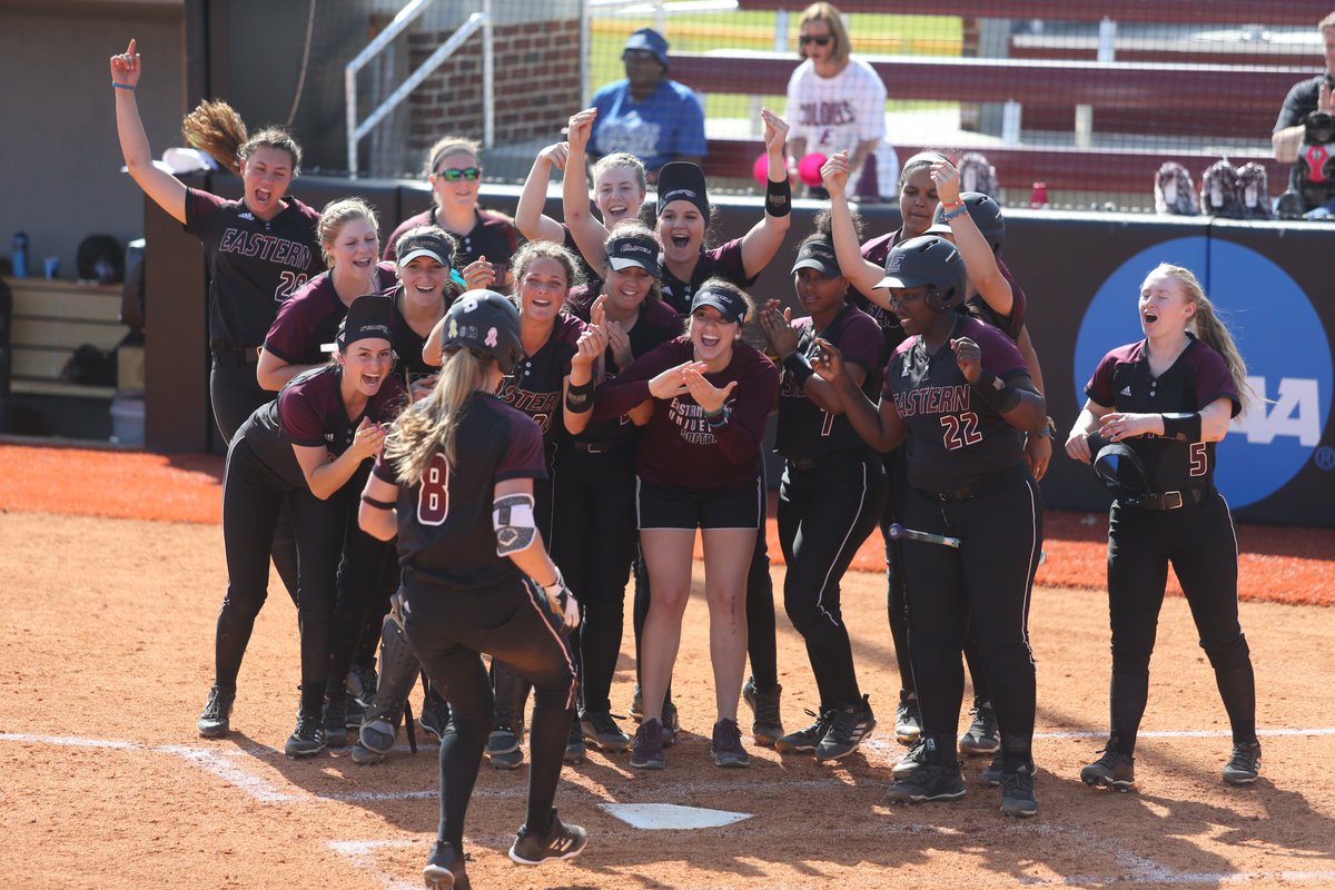 EKU_Softball's tweet photo. We're just out here doing baller things. https://t.co/tX5u73m1OR