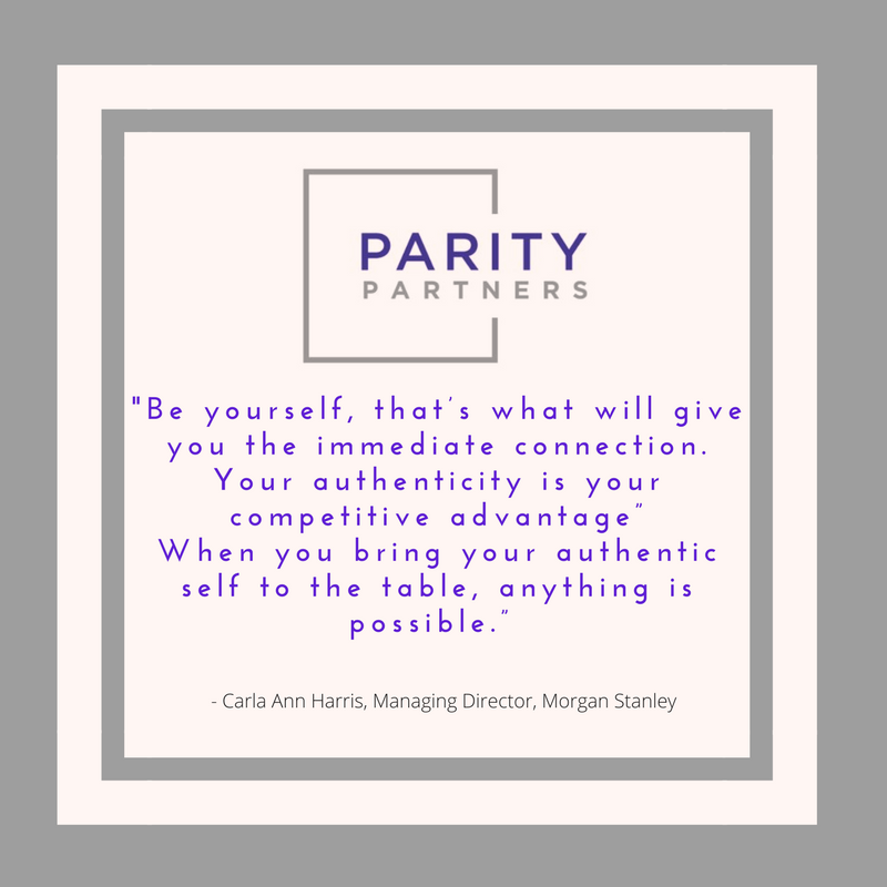 declare_co's tweet photo. Amazing answer from @carlaannharris when asked by @BethHagger1 "What does authenticity in the work place mean to you?" #p3talks #powerofparity #AboutLastNight #WomeninBusiness #pWc #NYC https://t.co/sFlFQfEe0c