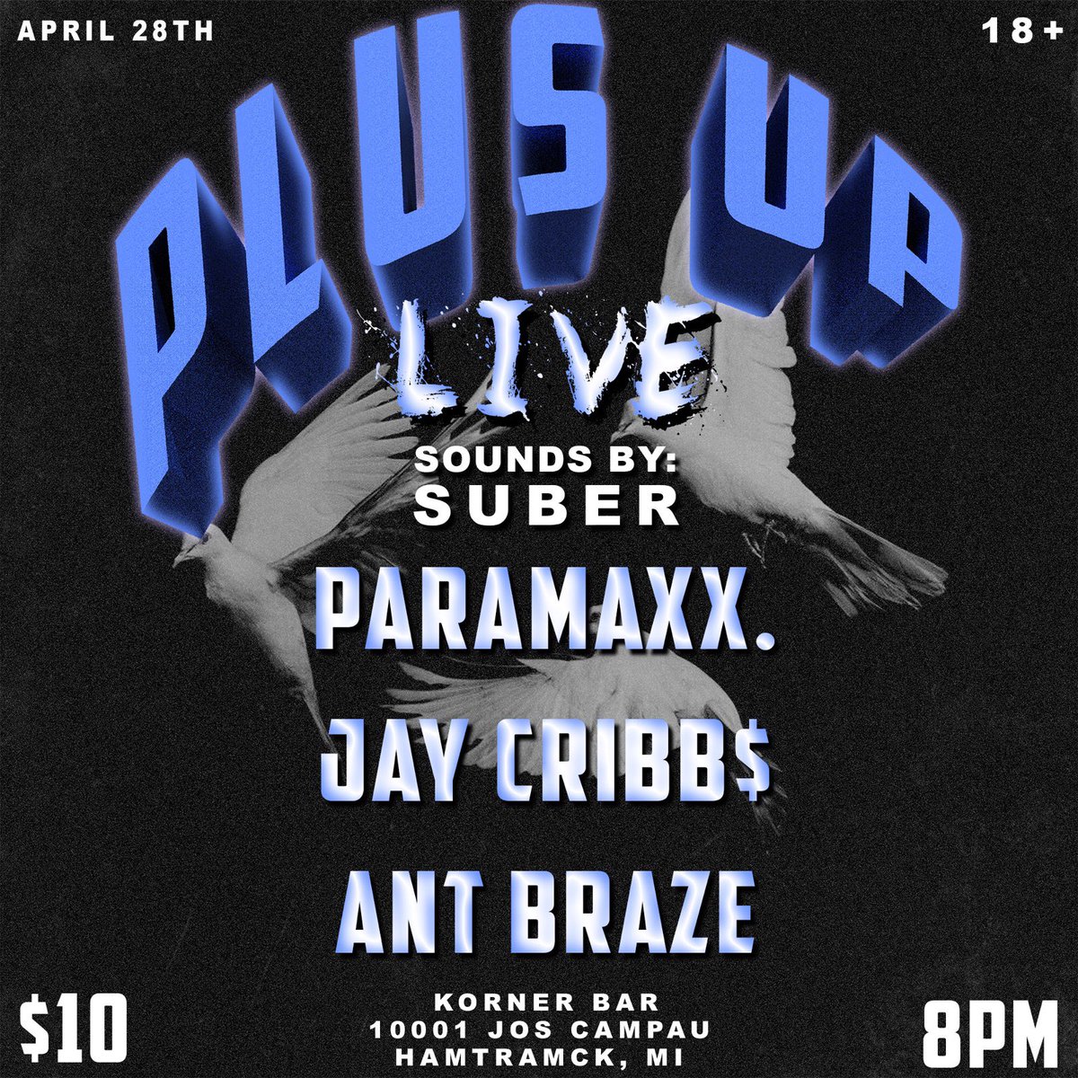 plusupmag's tweet photo. Plus Up Live April 28th! Save the date and come turn up with us https://t.co/NmWzHey4Zn