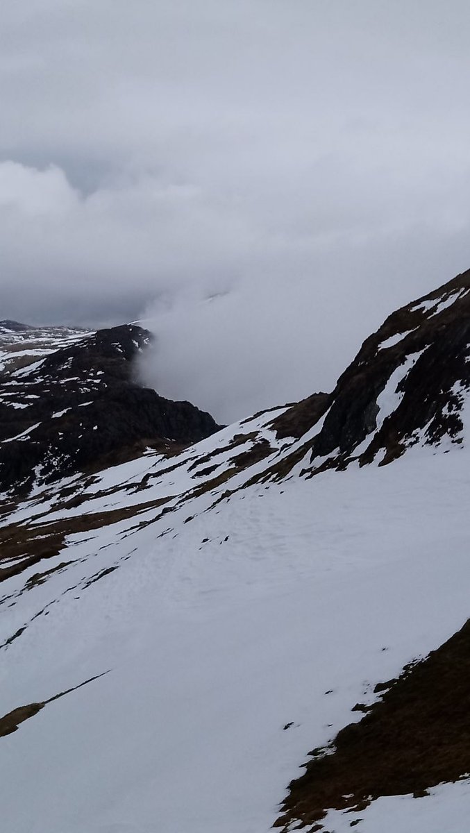 East_Ramblers's tweet photo. 8 of us ascended Beinn Each  from Loch Lubnaig. It was muddy underfoot and lots of snow. On the way back down we passed the Bealach nan Cabar with a slow descent back to the cars. Saw few ptarmigan and sorry to see a several dead deer. Obviously succumbed to the bad weather. https://t.co/h98DZ5Fwc0