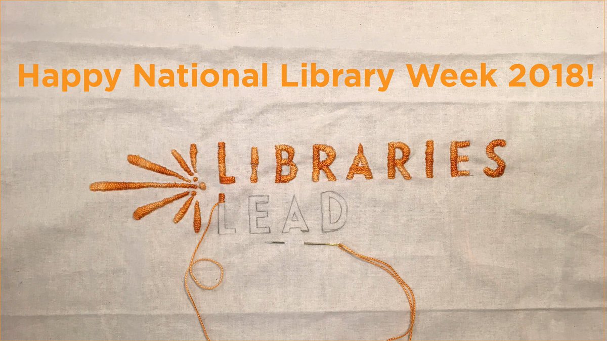 UTKLibraries's tweet image. What a great #NationalLibraryWeek! Thanks to all the faculty, staff, and students that made it possible.#LibrariesLead