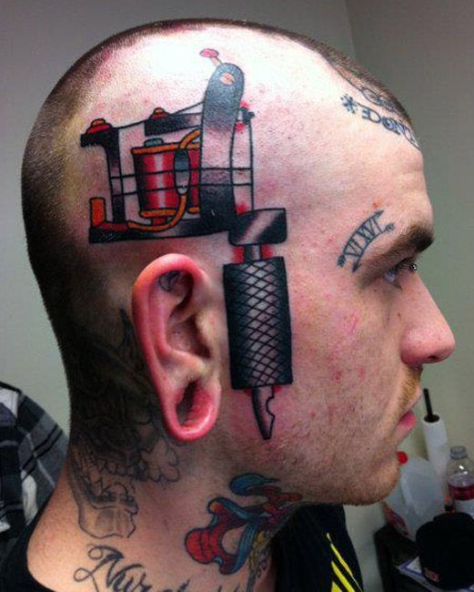 planetatatoo's tweet photo. ¿Se tatuarían en la cara? https://t.co/o9Vm6Uuq0h