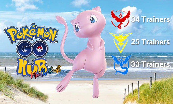 PoGONewcastle's tweet photo. We maaaay have been influxed with more #Mew so we had to recount...

#PoGoHUBNE officially stands on 92 Trainers who have found #Mew from #PokemonGoQuests

#PokemonGo #FindMew #FoundMew https://t.co/z0nna3jlZC