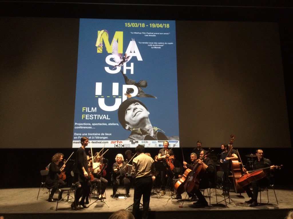 Soirée de clôture pour le #MashupFilmFestival avec en ciné concert le film « Monte là-dessus !» de Harold Lloyd au #Meliescinema #cinema