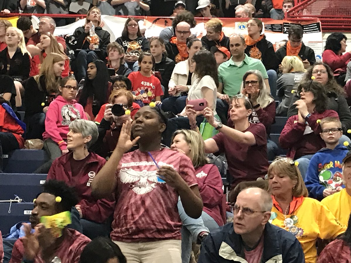 TinaQueary's tweet image. Game on at #FIRSTPOWER States at @SVSU! Don’t miss the excitement, passion &amp;amp; #omgrobots!