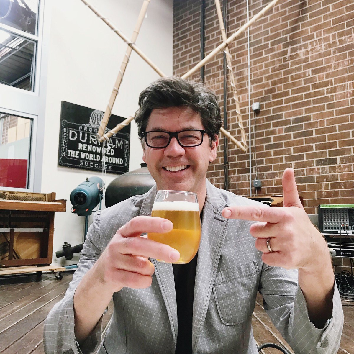 UnscriptedDurm's tweet photo. Brewed up a hoppy collab with our partners @fullsteambrewery - sip it all in with our #UnscriptedBeer 
#downtowndurham #unscripteddurham #fullsteambrewery #ncbeermonth #durhambeer #durhambrew #bullcitybeer https://t.co/LYmX0iWqap