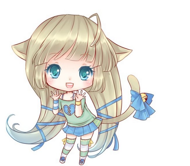 TsubakiNakamuro's tweet photo. #anime #animekawaii #neko #animeneko #cutecrusaders #chibi https://t.co/WhHiWfaPUH