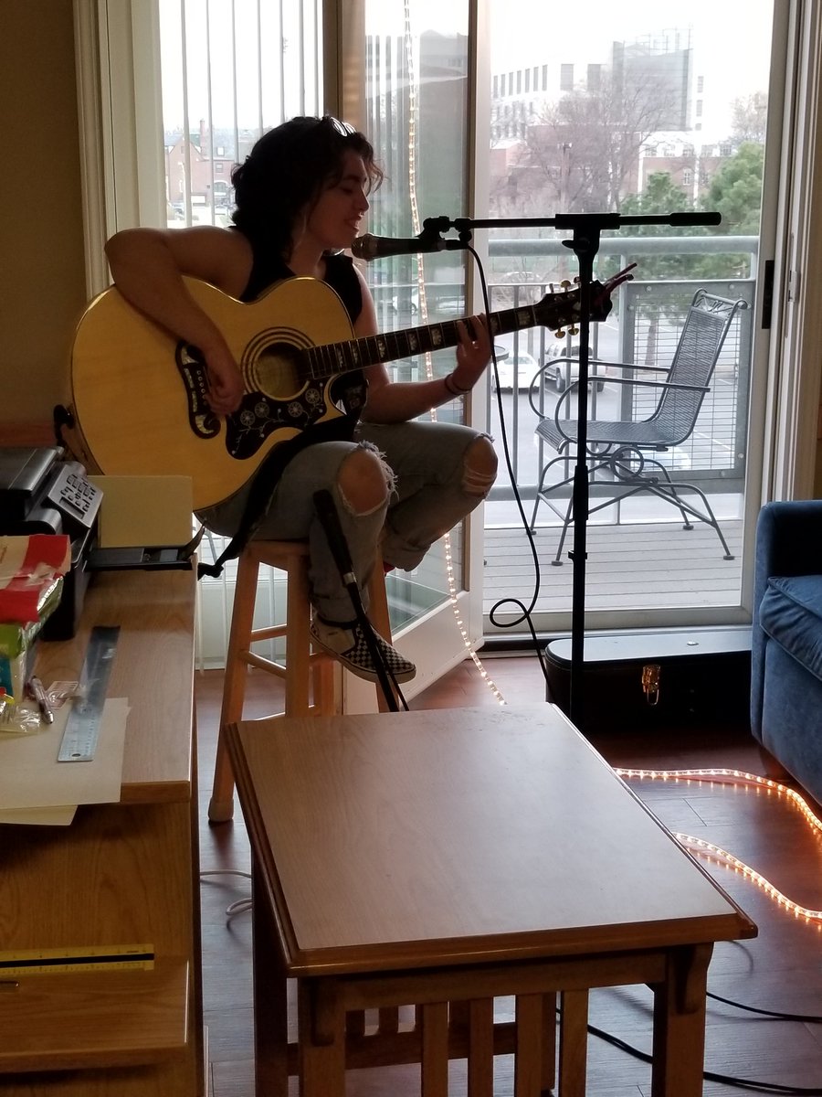 SeedsEnt's tweet image. Next up is Seth's bandmate in Histrionic, Aramara Quintos. #UNLDormFest