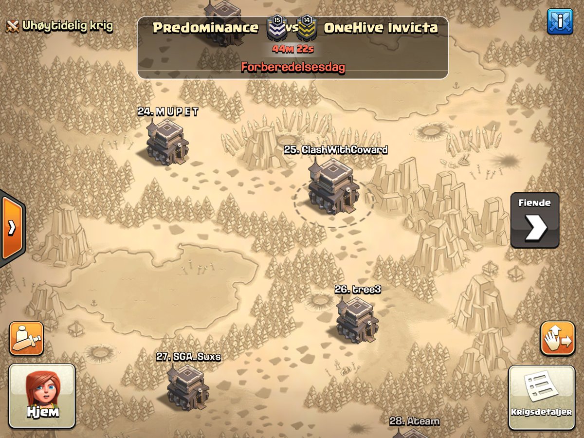 Stream going live in 45! <a href="/Predom_CoC/">Predominance</a> <a href="/champwarleague/">Champions War League</a>