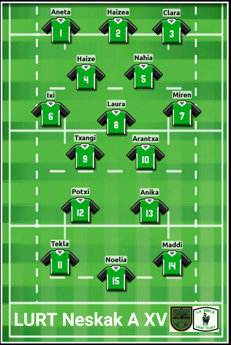 Deialdia-Convocatoria <a href="/LaUnicaRugby/">LA ÚNICA RUGBY TALDEA</a> #neskak_A #XV #AscensoDHB  <a href="/MurallaRugby/">Muralla Rugby Club ⚔️</a>