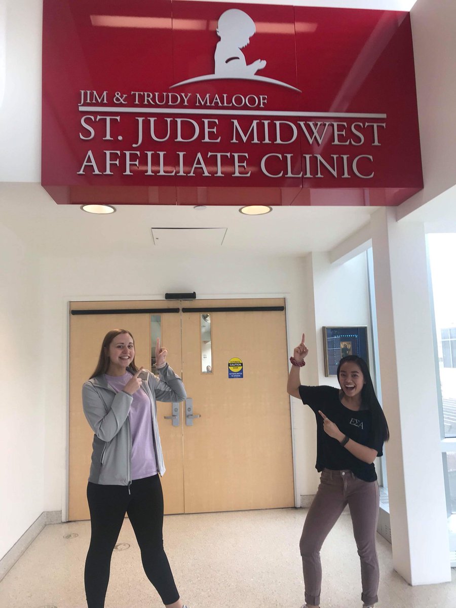 ESAISU's tweet image. A day at St. Jude is a day well spent💛