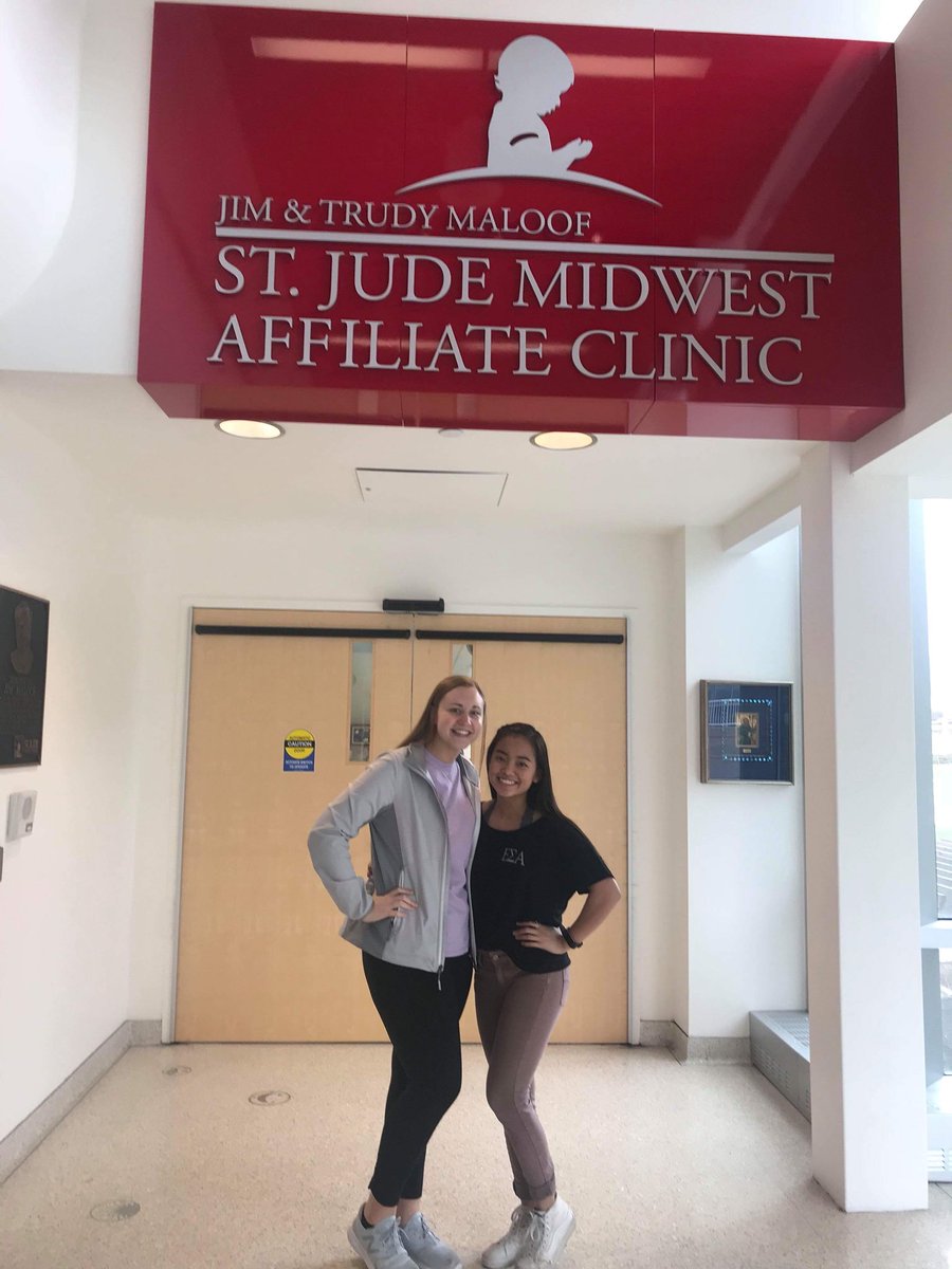 ESAISU's tweet image. A day at St. Jude is a day well spent💛