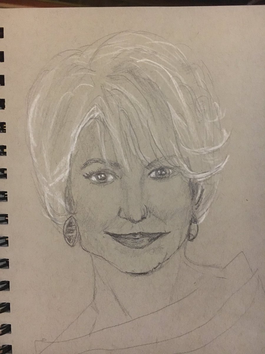 Tried to draw #DameHelenMirren